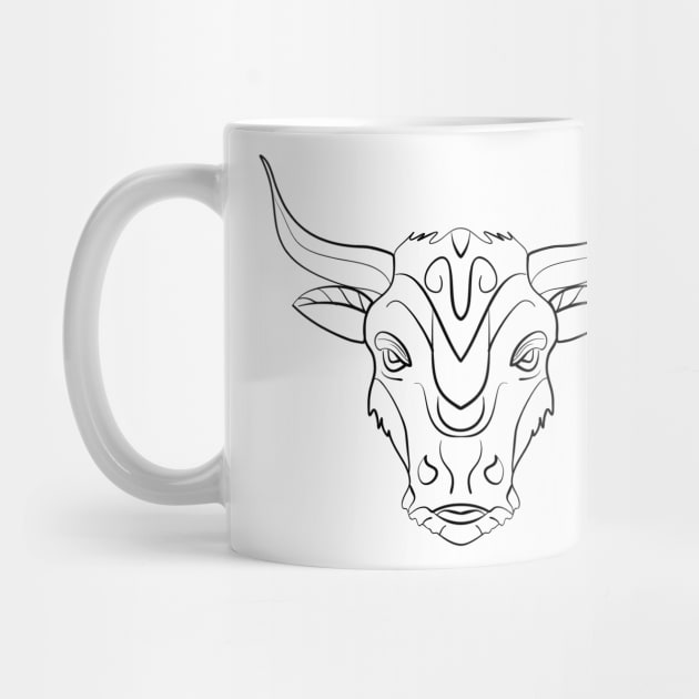 Tribal bull by tiver